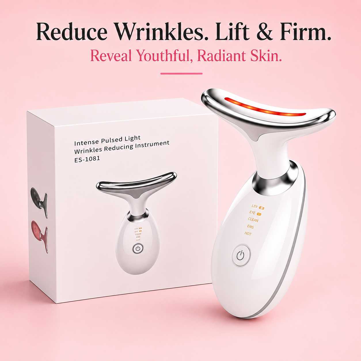 LED Glow Sonic Massager