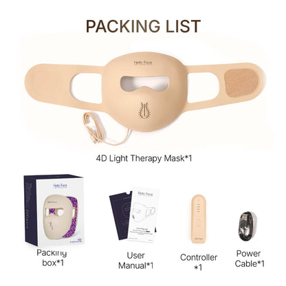 Premium 4D LED Therapy Mask